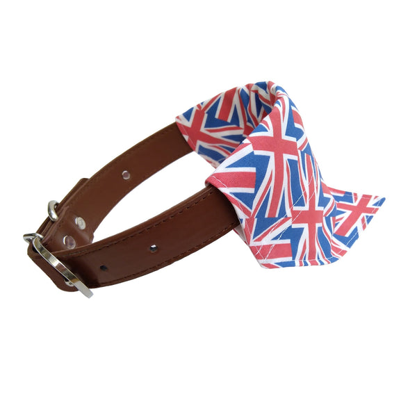 Jubilee dog bandana on collar