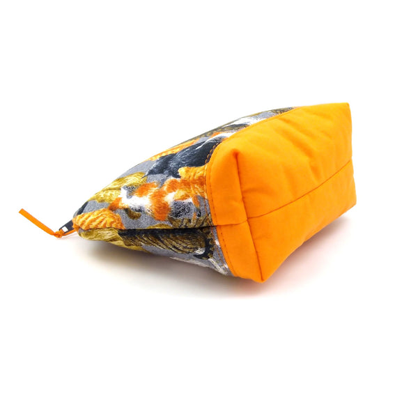 Small Orange Cats Cosmetic Bag