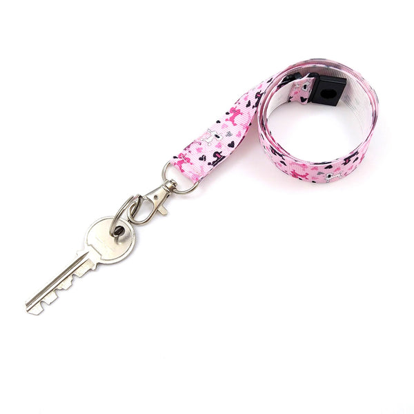 Pink poodle key holder