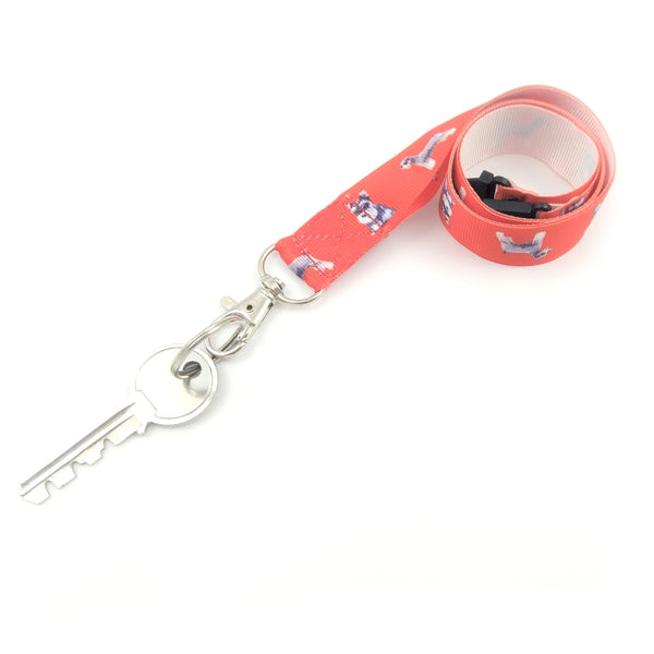 Red schnauzer key holder